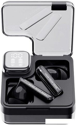 Наушники QCY MeloBuds Neo (черный) + брендированный брелок QCY