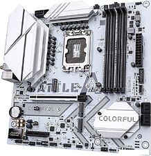Материнская плата Colorful Battle-AX B760M-White WiFi V20