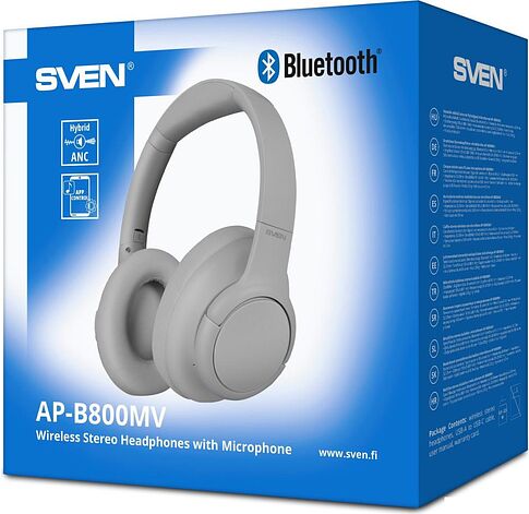 Наушники SVEN AP-B800MV (серый)