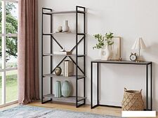 Консольный стол LoftyHome Мальборк 1627935 (смоук) Консольный стол LoftyHome Мальборк 1627935 (смоук)