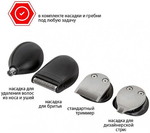 Машинка для стрижки волос JVC JHC58RS