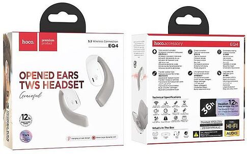 Наушники Hoco EQ4 (белый/серый)