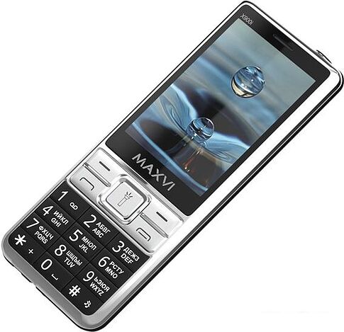 Кнопочный телефон Maxvi X900i (черный)