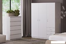 Комод Involux Престон 226T003 (белый структурный)