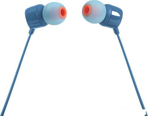Наушники с микрофоном JBL T110 (синий)