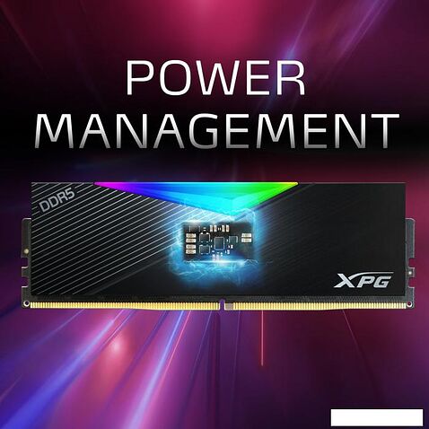 Оперативная память ADATA XPG Lancer RGB 2x16ГБ DDR5 6800 МГц AX5U6800C3416G-DCLARWH