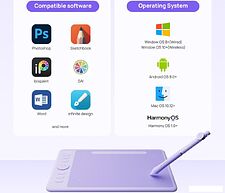 Графический планшет Parblo Intangbo SW (черный)