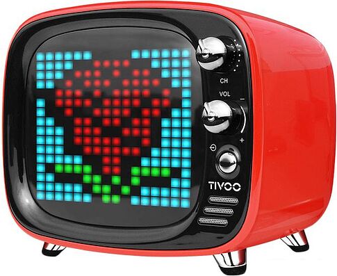 Беспроводная колонка Divoom Tivoo (красный)