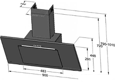 Кухонная вытяжка Akpo Nero 90 WK-4 (белый) Кухонная вытяжка Akpo Nero 90 WK-4 (белый)