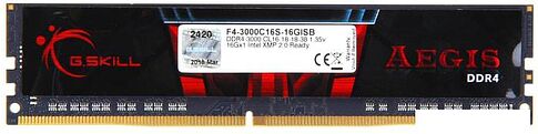 Оперативная память G.Skill Aegis 16GB DDR4 PC4-19200 F4-2400C17S-16GIS