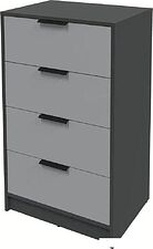 Комод Интерлиния Концепт КТ-К60 (серебро/антрацит)