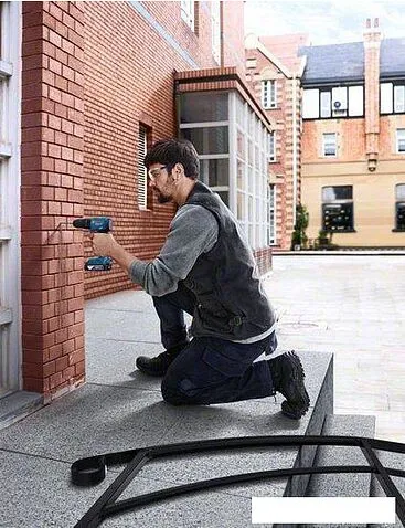 Ударная дрель-шуруповерт Bosch GSB 185-LI Professional 06019K3101 (с 1-им АКБ, кейс)