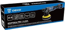 Полировальная машина Deko KDCP20DA PRO 081-1029 (с 1-им АКБ) Полировальная машина Deko KDCP20DA PRO 081-1029 (с 1-им АКБ)