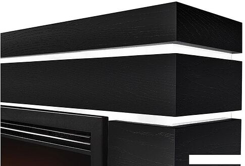 Портал Firelight Moderno 25 (шпон черный дуб)