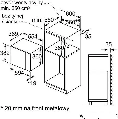Микроволновая печь Bosch BFL553MS0
