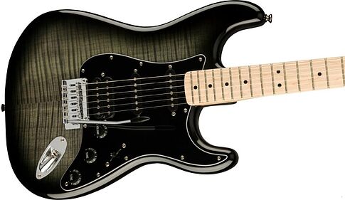 Электрогитара Fender Squier Affinity Series Stratocaster FMT HSS Black Burst