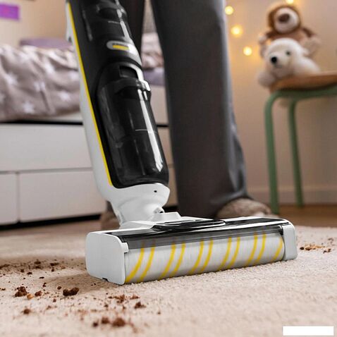 Вертикальный моющий пылесос Karcher FCV 4 Dry Extra 1.056-136.0