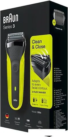 Электробритва Braun Series 3 300s (зеленый)