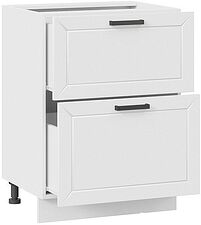 Шкаф напольный Трия Лорас 1Н6Я2 (белый/холст белый) Шкаф напольный Трия Лорас 1Н6Я2 (белый/холст белый)