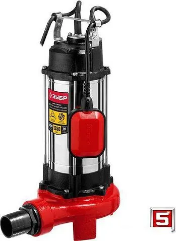 Фекальный насос Зубр НПФ-1350-Р