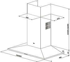 Кухонная вытяжка TEKA DSS 985 [40437010]