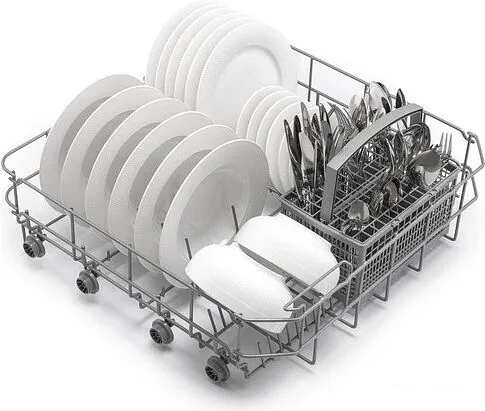 Отдельностоящая посудомоечная машина Weissgauff DW 6026 D Silver