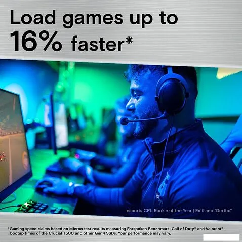 SSD Crucial T500 4TB CT4000T500SSD3