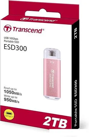 Внешний накопитель Transcend ESD300 2TB TS2TESD300P