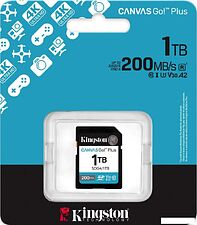 Карта памяти Kingston Canvas Go! Plus SDXC 1TB SDG4/1TB