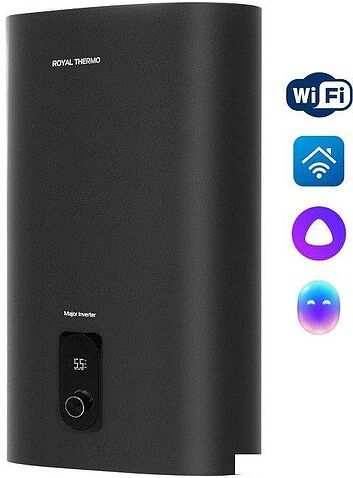 Накопительный электрический водонагреватель Royal Thermo RWH 30 Major Inverter Grafit