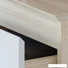 Комод Сокол Т-5Р (дуб сонома/белый)