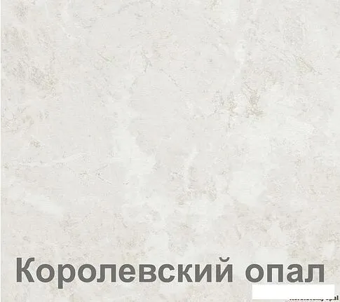 Угловая кухня Кортекс-мебель Корнелия Экстра 1.5x1.7м (белый/береза/королевский опал)
