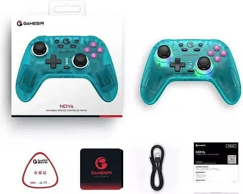 Геймпад GameSir T4 Nova (зеленый)