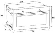 Электрический духовой шкаф Korting OKB 5189 SX
