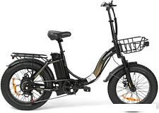 Электровелосипед SameBike City Master Fat (черный)