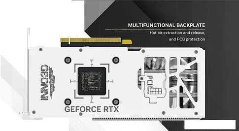Видеокарта Inno3D GeForce RTX 4070 Twin X2 OC White N40702-126XX-183052V