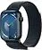 Умные часы Apple Watch Series 9 45 мм (алюминиевый корпус, полуночный/полуночный, нейлоновый ремешок)