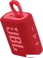 Беспроводная колонка JBL Go 3 (красный)