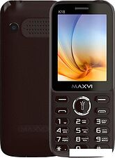 Мобильный телефон Maxvi K18 (коричневый) Мобильный телефон Maxvi K18 (коричневый)