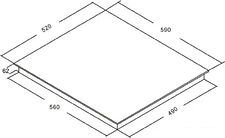 Варочная панель Akpo PIA 60 942 18FZ BL