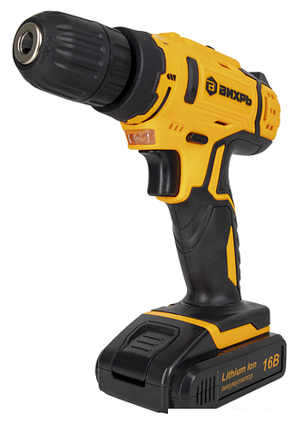 Дрель-шуруповерт Вихрь ДА-16Л-2К (с 2-мя АКБ, кейс)