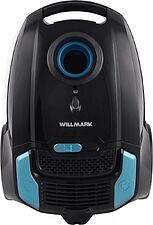 Пылесос Willmark VC-2650DBM (черный/голубой)