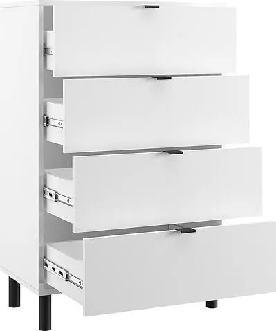 Комод ЭлиГард Mone 4S (белый)