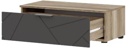 Тумба Стендмебель Даллас ТБ 02 (софт графит/дуб каньон)