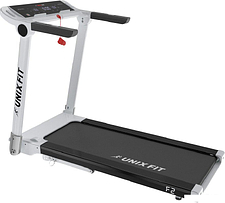 Электрическая беговая дорожка Unixfit Hi-tech F2 (arctic ice)