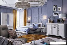 Тумба Anrex Tiffany 3D1S Вудлайн Кремовый