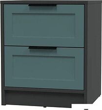 Тумба Интерлиния Концепт Тренд КТ-ТК1-57 (антрацит/верде)