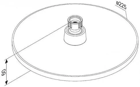 Верхний душ Damixa Jupiter 977050300