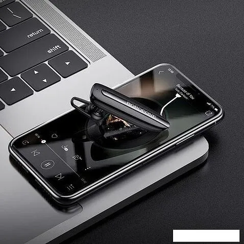 Bluetooth гарнитура Borofone BC33 (черный)