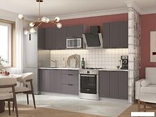 Готовая кухня Arvento АНТА-плюс 2.2м (графит)